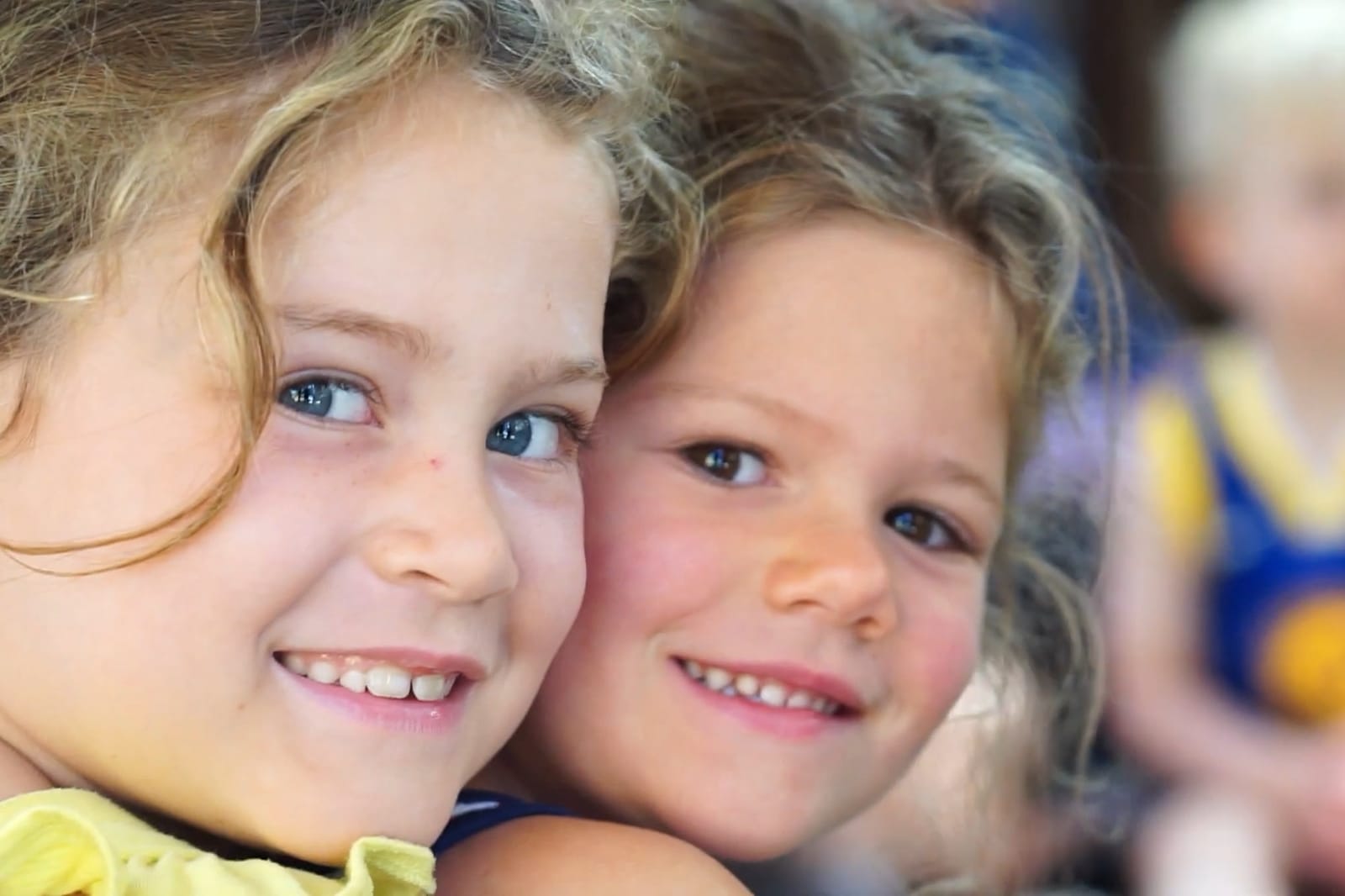 A happy young child at Imagina Daycare